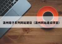 温州端子系列网站建设（温州网站建设项目）