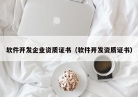 软件开发企业资质证书（软件开发资质证书）