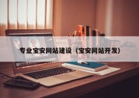 专业宝安网站建设（宝安网站开发）