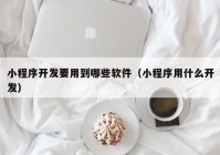 小程序开发要用到哪些软件（小程序用什么开发）